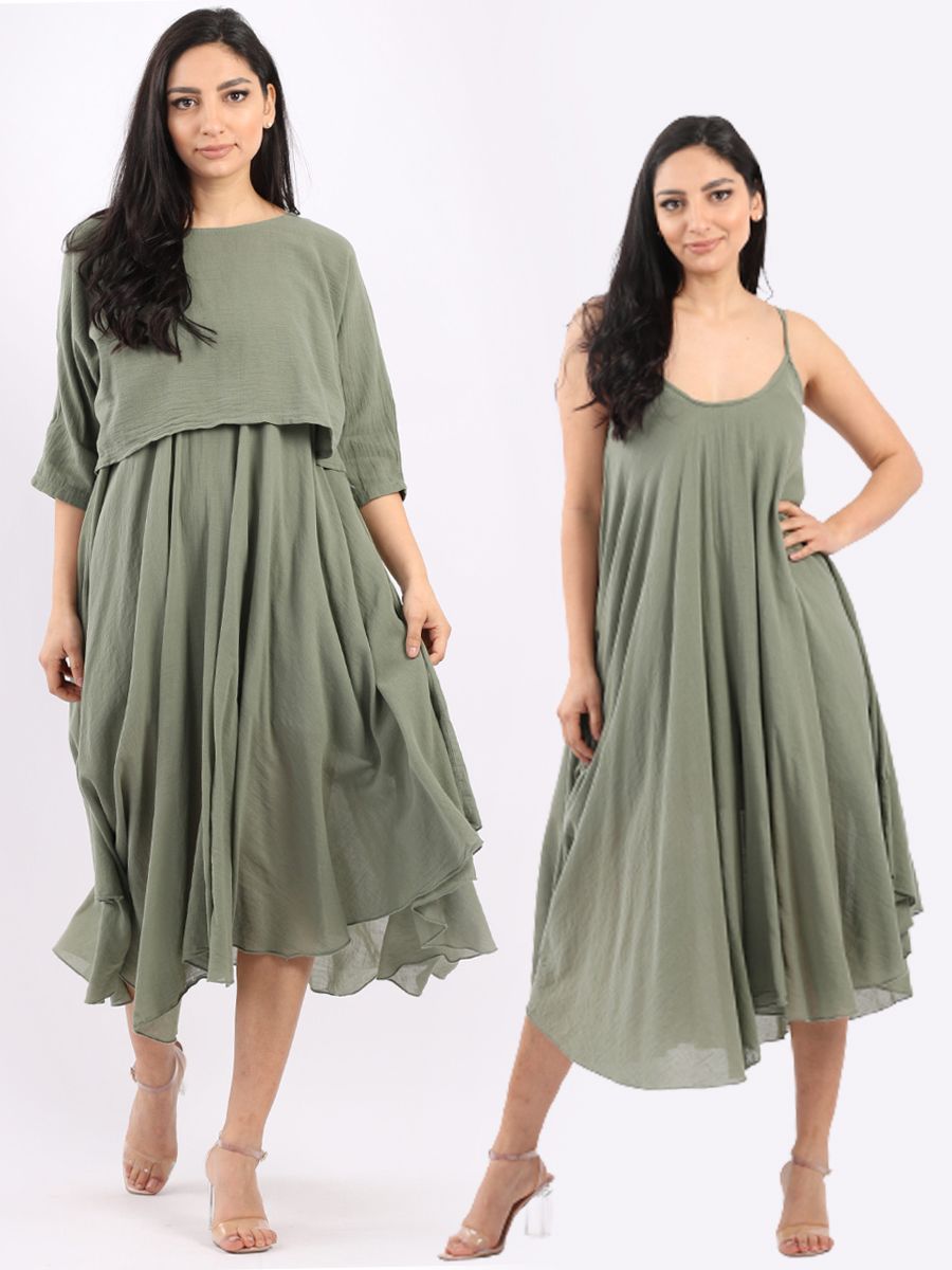 Ladies Cotton Summer Dress