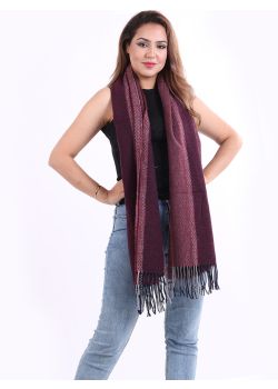 Italian Multi Shaded Woolen Scarf
