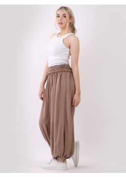Italian Plain Harem Trouser