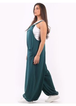 Plus Size Oversized Cotton Lagenlook Pabo Jumpsuit